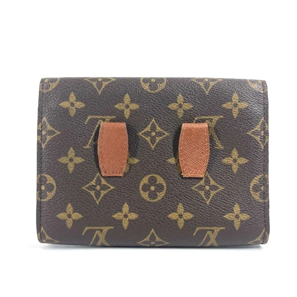 LOUIS VUITTON Authentic Brown Monogram Canvas Hobo Bag